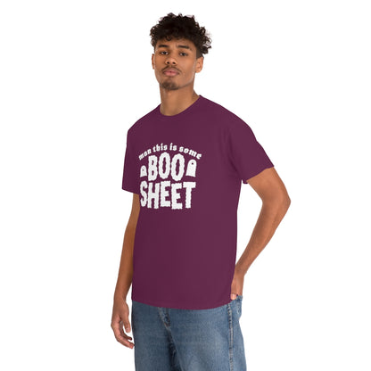 This Is Some Boo Sheet | Unisex | Heavy Cotton | T-Shirt | Funny | Wordplay | Ghost | Halloween