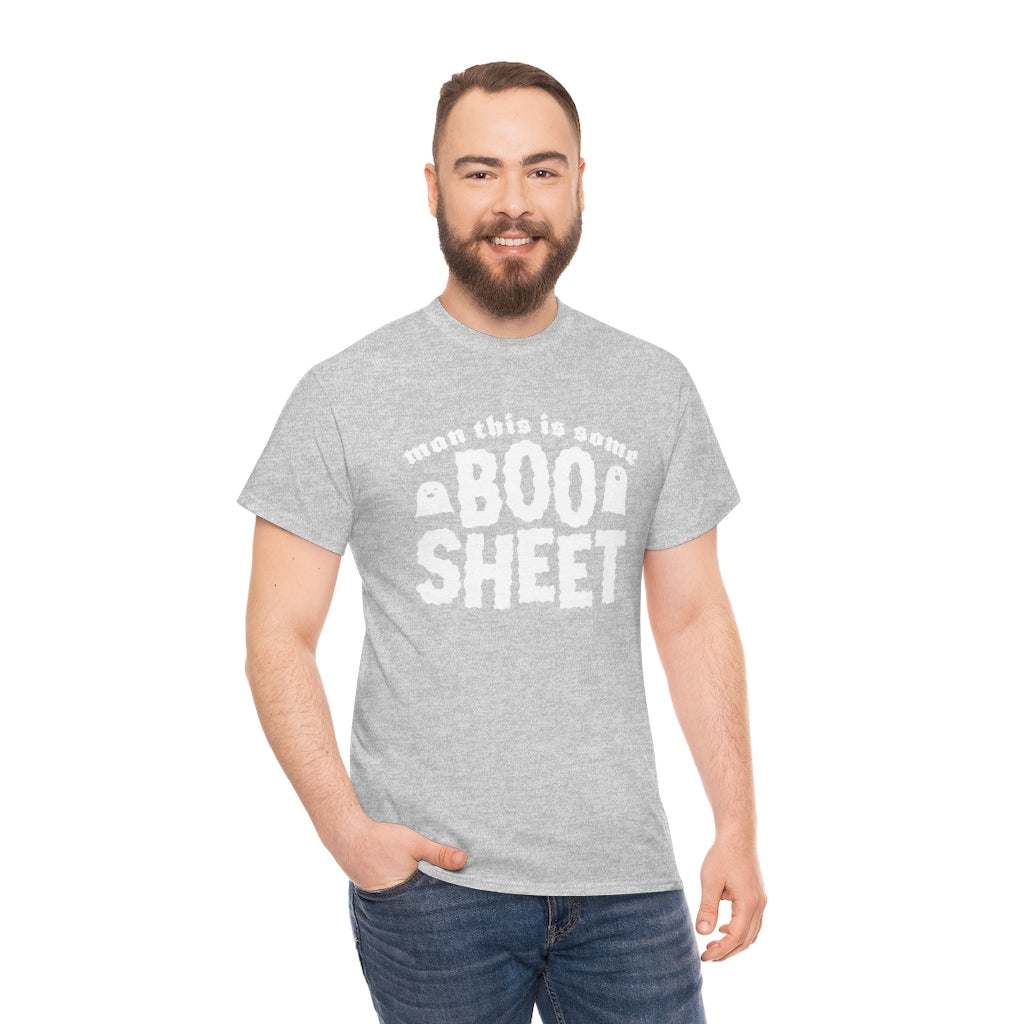 This Is Some Boo Sheet | Unisex | Heavy Cotton | T-Shirt | Funny | Wordplay | Ghost | Halloween