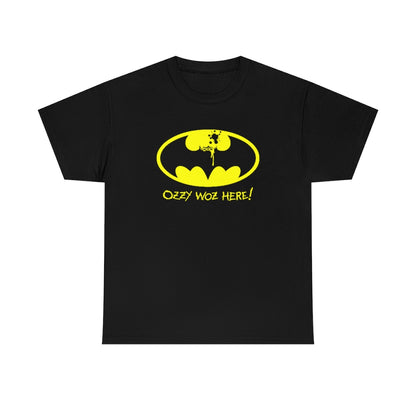 Ozzy Was Here | Unisex | Heavy Cotton | T-Shirt | Music | Superhero | Batman | Prince of Darkness