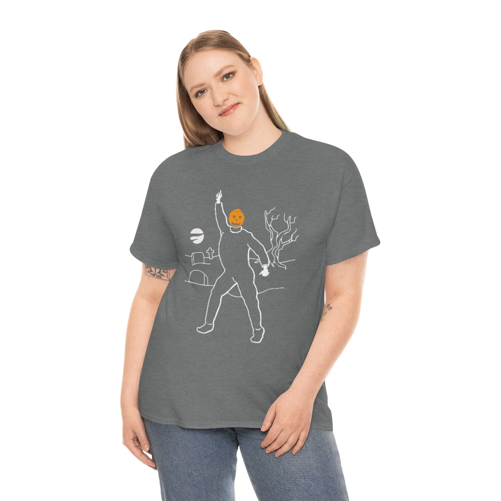 Pumpkin Night Fever | Unisex | Heavy Cotton | T-Shirt | Michael Myers | Funny | Halloween | Disco