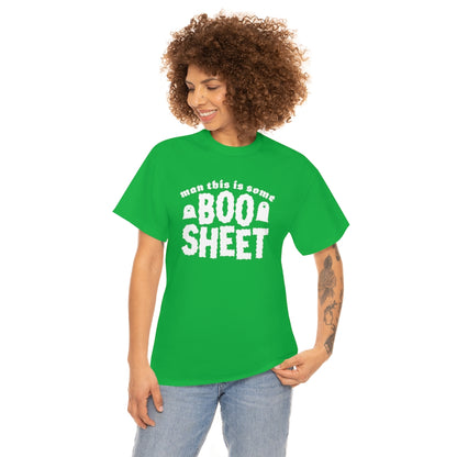 This Is Some Boo Sheet | Unisex | Heavy Cotton | T-Shirt | Funny | Wordplay | Ghost | Halloween