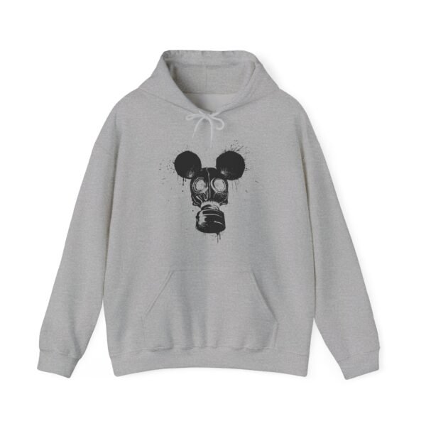 Gas Mask Mouse Unisex Hoodie – Strange Style, Maximum Comfort