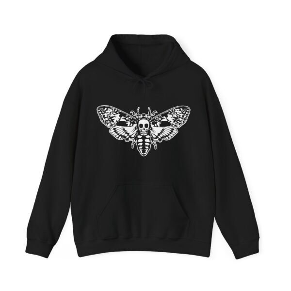 Death's Head Moth Unisex Hoodie – Bold. Mysterious. Unmistakably Cool.