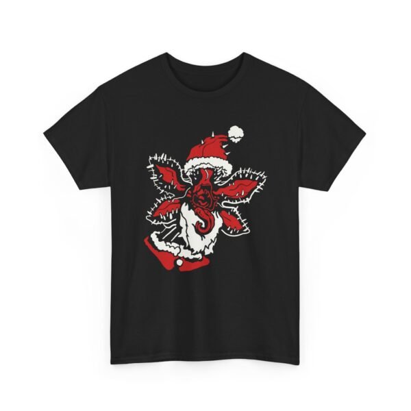 Demogorgon Santa Unisex T-Shirt – Upside Down Holiday Vibes