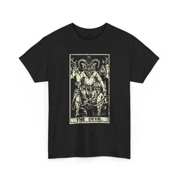 The Devil Tarot Card Unisex T-Shirt – Embrace the Shadows in Style