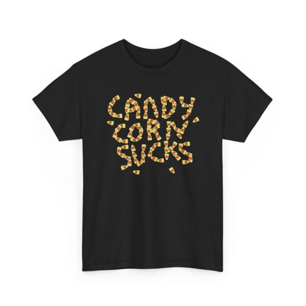 Candy Corn Sucks Unisex T-Shirt – Sweet Font, Savage Truth