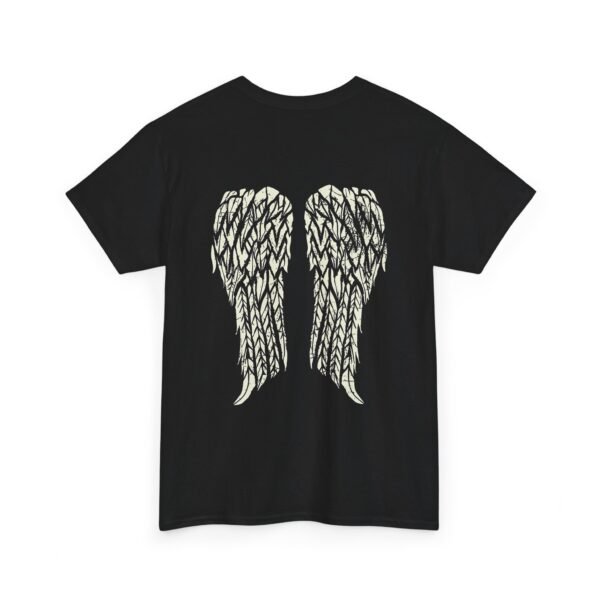 Gothic Angel Wings Unisex T-Shirt – Dark Grace from Behind