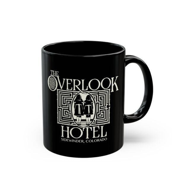 Overlook Hotel Black Mug – A Twisted Tribute to a Chilling Classic