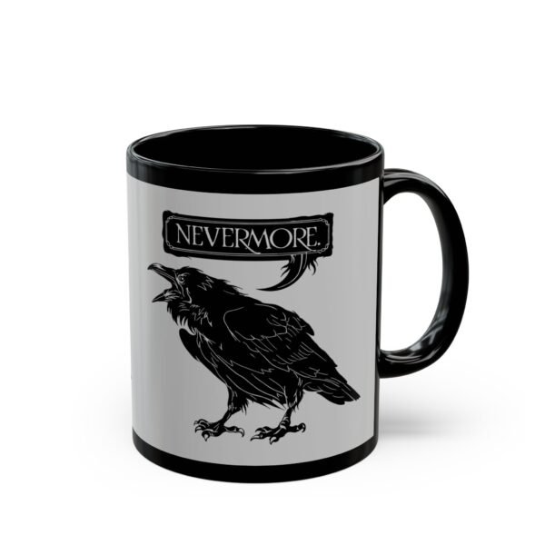 Nevermore Black Mug – Sip with a Touch of the Macabre