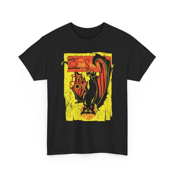 Bat Noir Unisex T-Shirt – Dark Wings, Classic Mystery