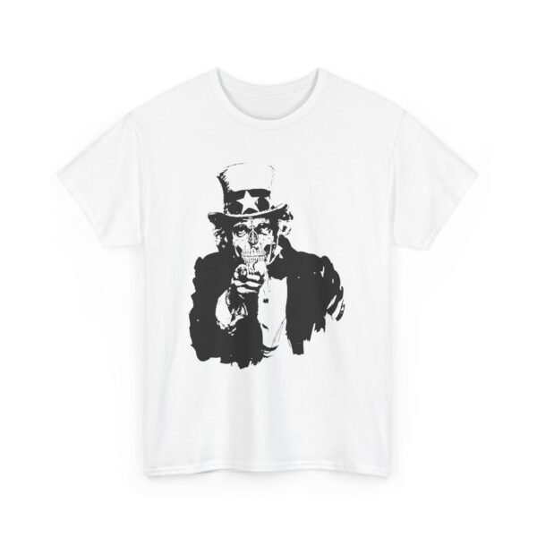 Zombie Uncle Sam Unisex T-Shirt – He Wants Your Brains!